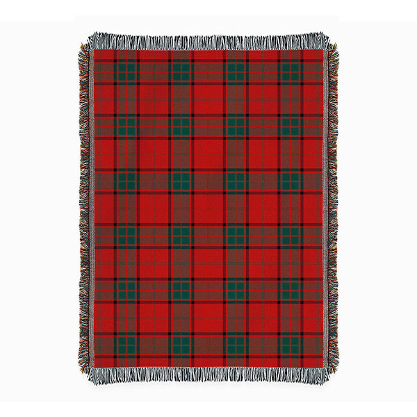 Maxwell Modern Clan Badge Tartan Woven Blanket