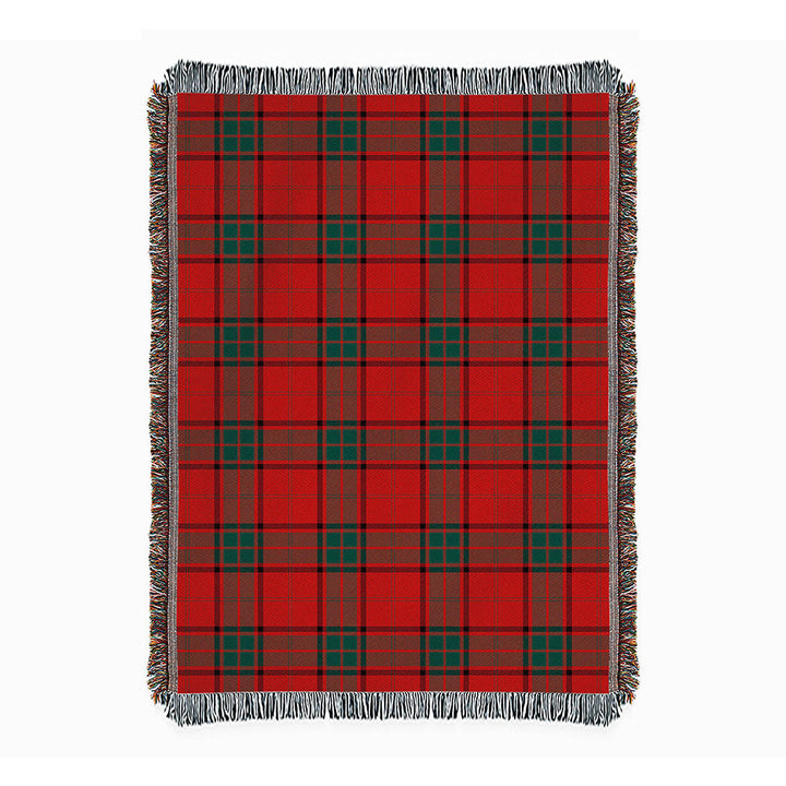 Maxwell Modern Clan Badge Tartan Woven Blanket