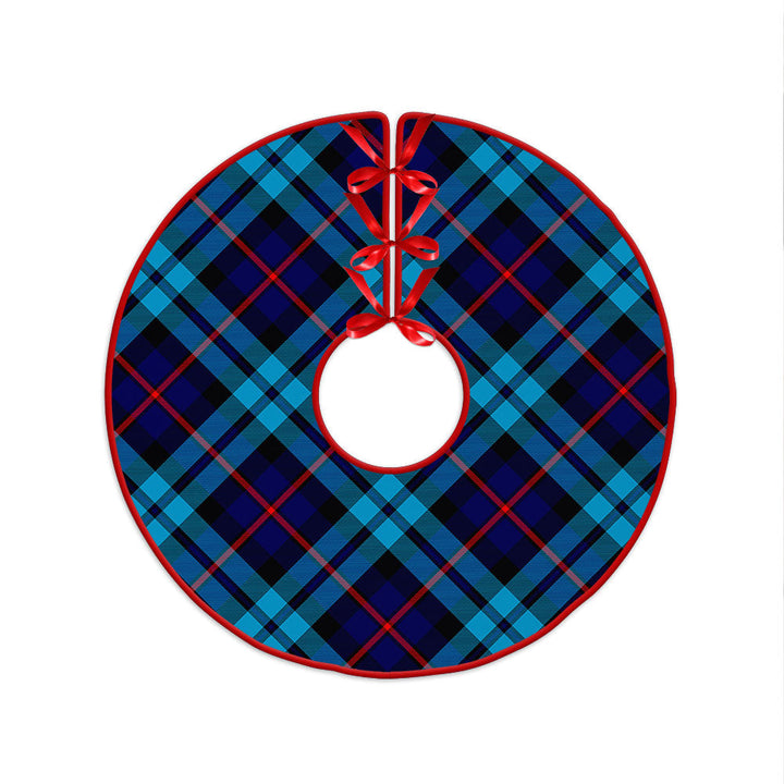 McCorquodale Clan Badge Tartan Christmas Tree Skirt