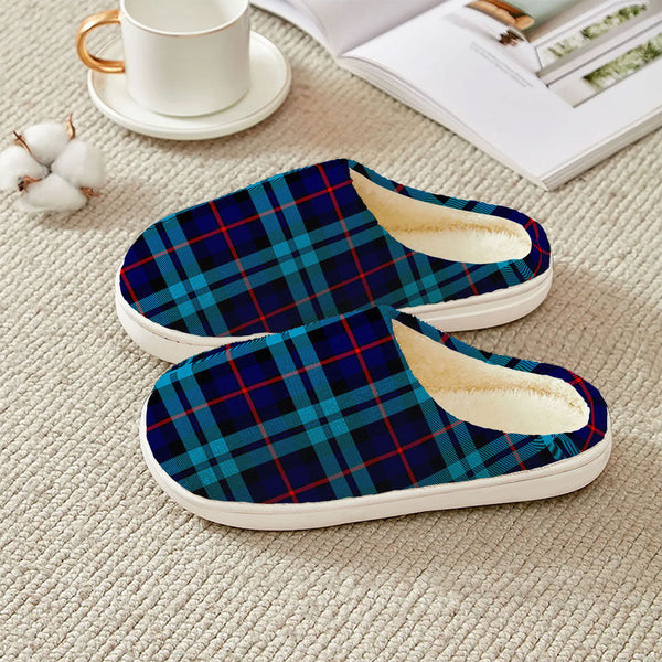 McCorquodale Clan Badge Tartan Plush Slipper