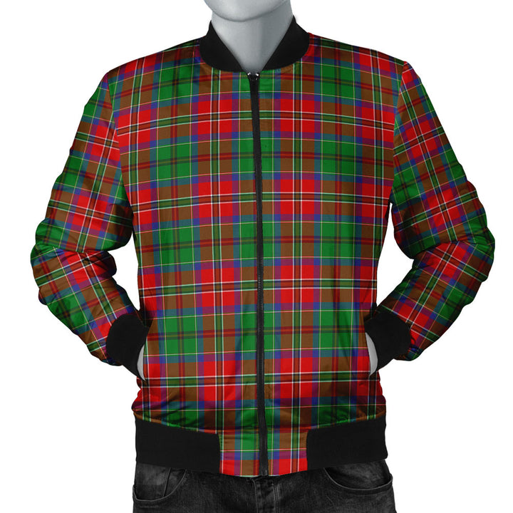 McCulloch Clan Badge Tartan Bomber Jacket