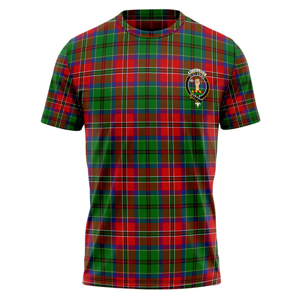 McCulloch Clan Badge Tartan T-Shirt