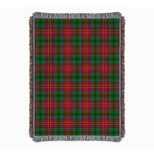McCulloch Clan Badge Tartan Woven Blanket
