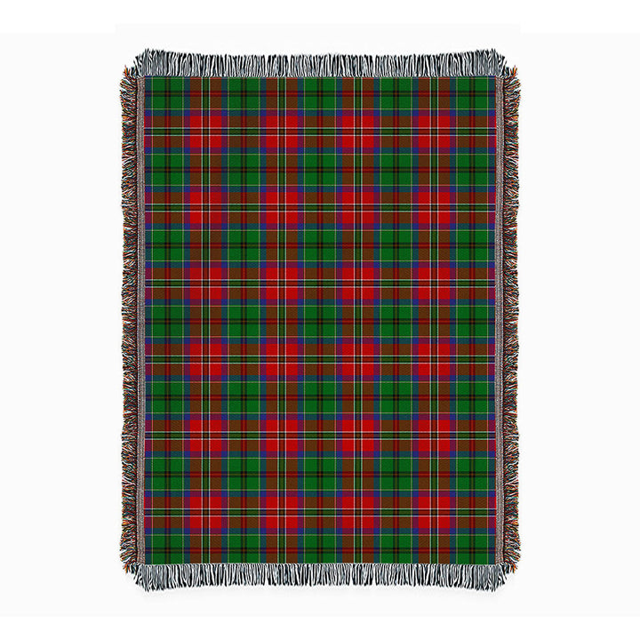 McCulloch Clan Badge Tartan Woven Blanket