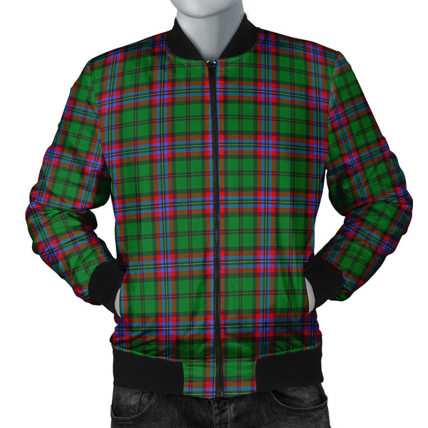 McGeachie Clan Badge Tartan Bomber Jacket