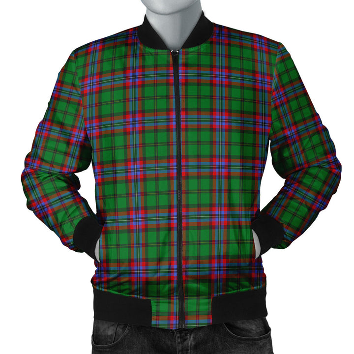 McGeachie Clan Badge Tartan Bomber Jacket