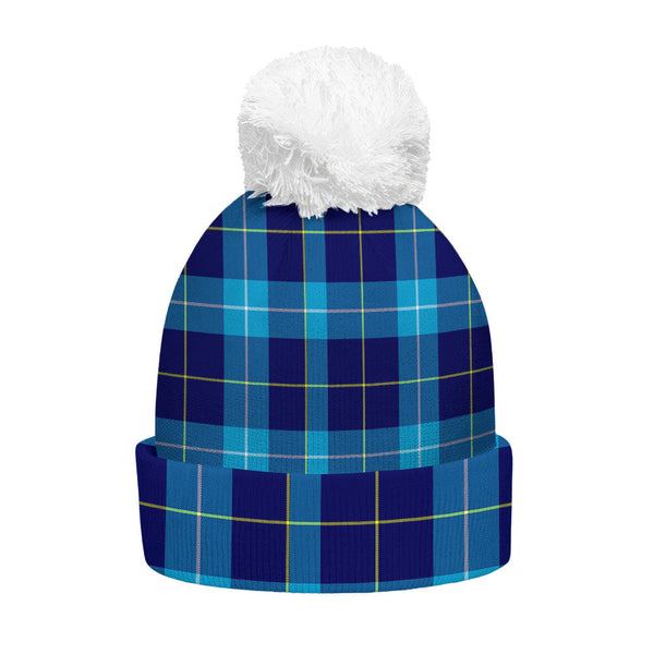 McKerrell Clan Badge Tartan Bobble Beanie Hat