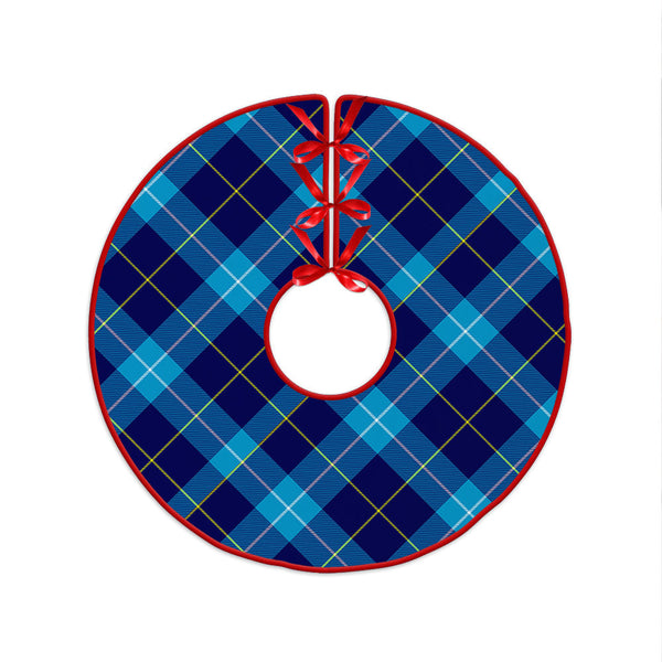 McKerrell Clan Badge Tartan Christmas Tree Skirt