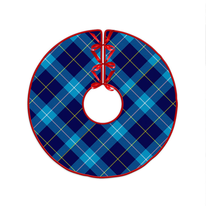 McKerrell Clan Badge Tartan Christmas Tree Skirt