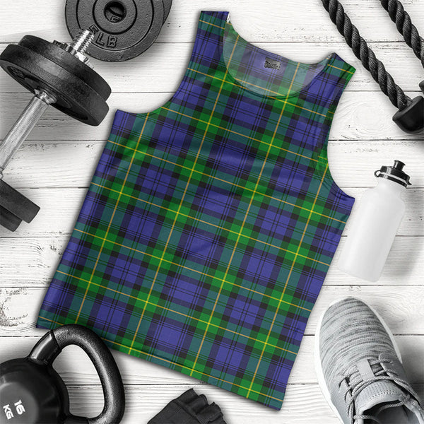 Meldrum Clan Badge Tartan Men Tank Top