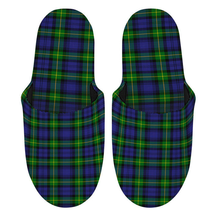 Meldrum Clan Badge Tartan Mop Slippers