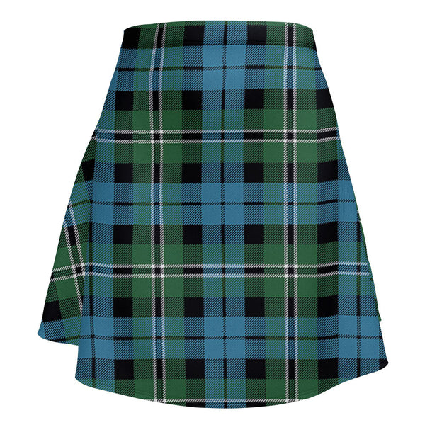 Melville Ancient Clan Badge Tartan Flared Skirt
