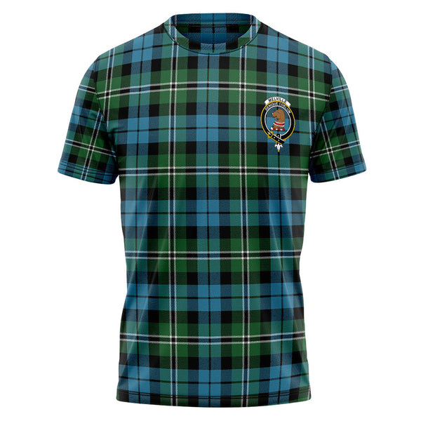 Melville Ancient Clan Badge Tartan T-Shirt