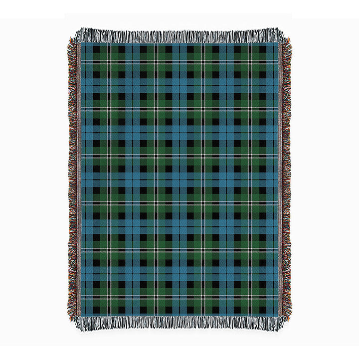 Melville Ancient Clan Badge Tartan Woven Blanket