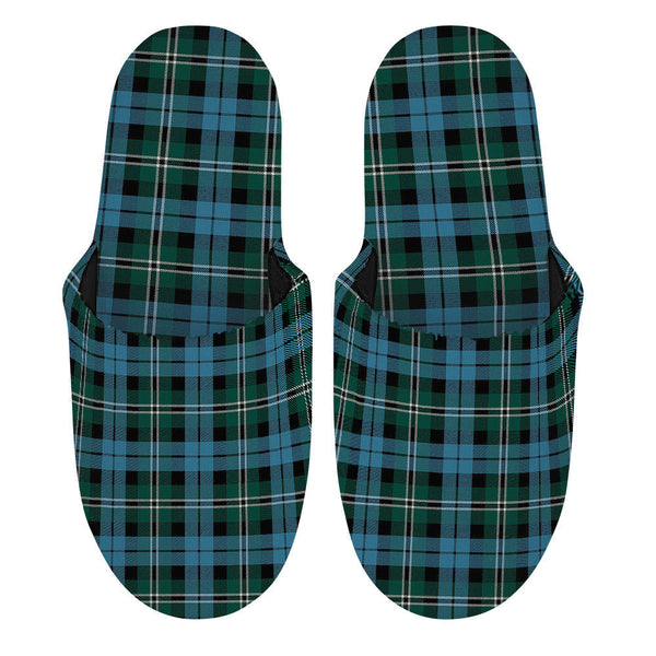 Melville Modern Clan Badge Tartan Mop Slippers