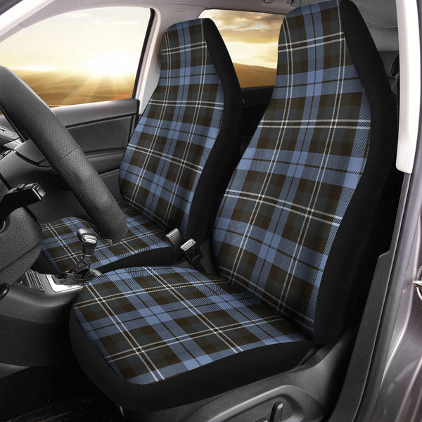 Melville Weathered Clan Badge Tartan Car Seat Covers