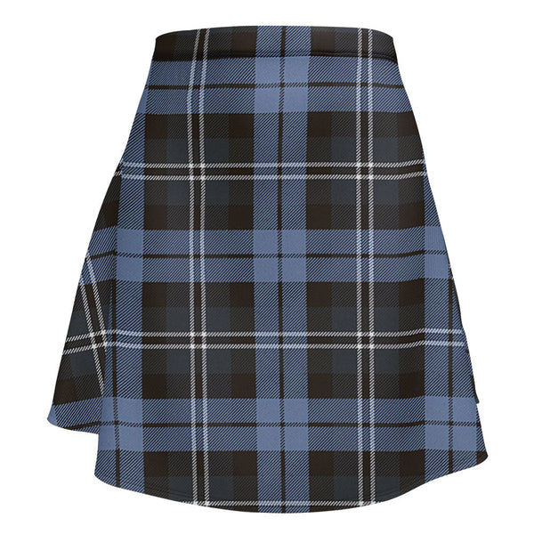 Melville Weathered Clan Badge Tartan Flared Skirt