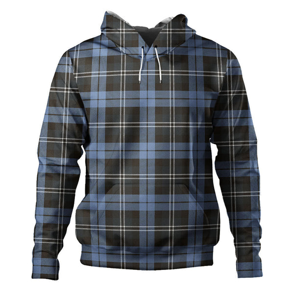 Melville Weathered Clan Badge Tartan Hoodie