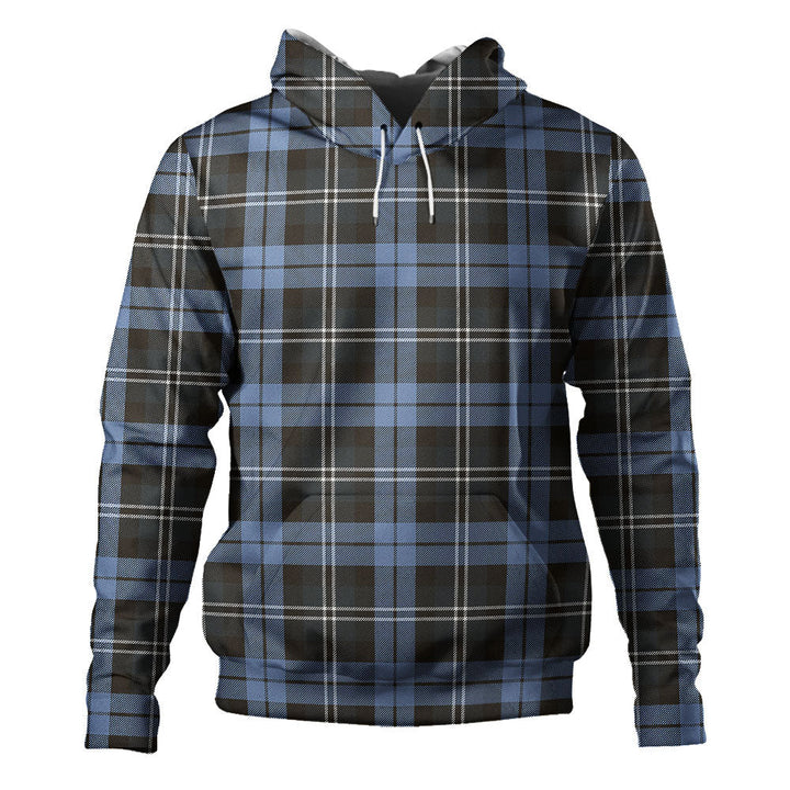 Melville Weathered Clan Badge Tartan Hoodie