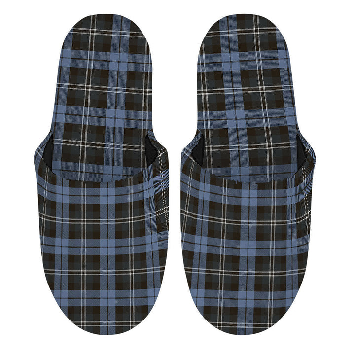 Melville Weathered Clan Badge Tartan Mop Slippers