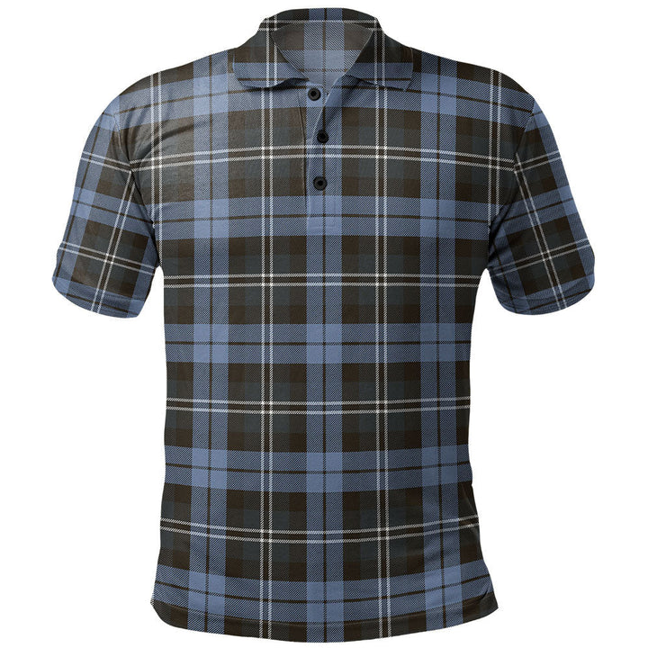 Melville Weathered Clan Badge Tartan Polo Shirt
