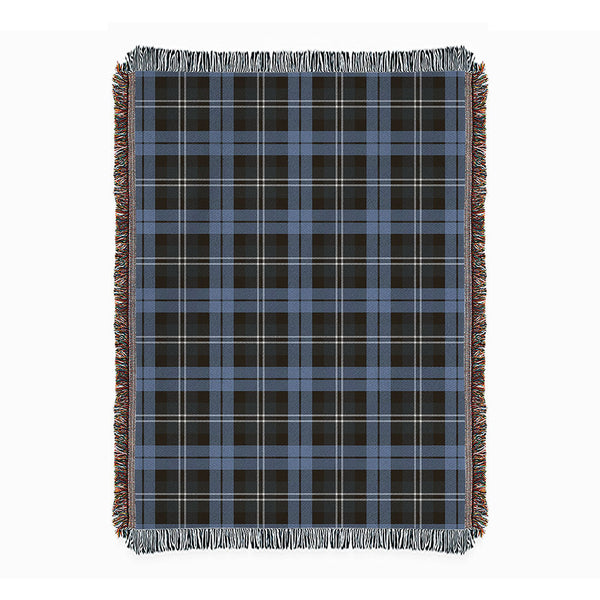 Melville Weathered Clan Badge Tartan Woven Blanket