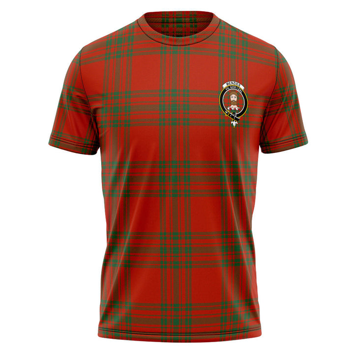 Menzies Ancient Clan Badge Tartan T-Shirt