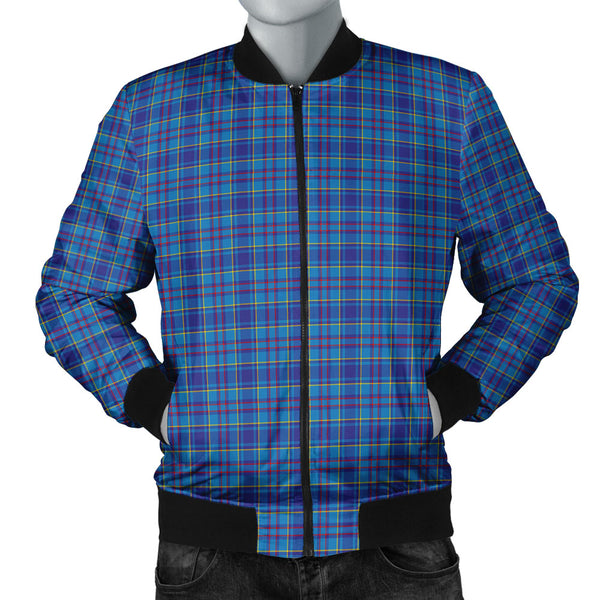 Mercer Modern Clan Badge Tartan Bomber Jacket