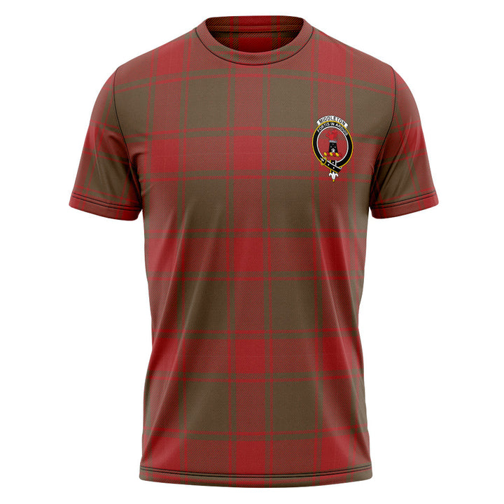 Middleton Ancient Clan Badge Tartan T-Shirt