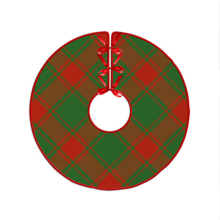 Middleton Modern Clan Badge Tartan Christmas Tree Skirt