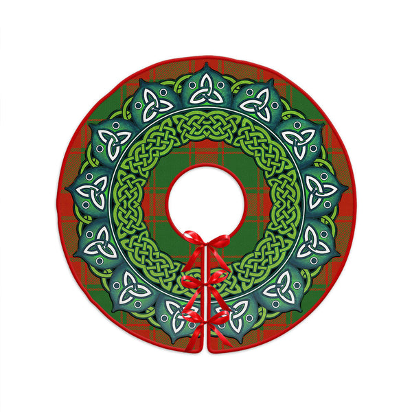 Middleton Modern Clan Badge Tartan Christmas Tree Skirt Heritage Holiday Decor