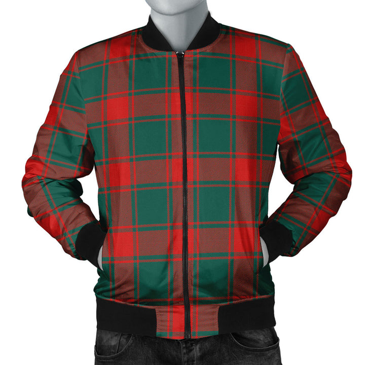 Middleton Weathered Clan Badge Tartan Bomber Jacket