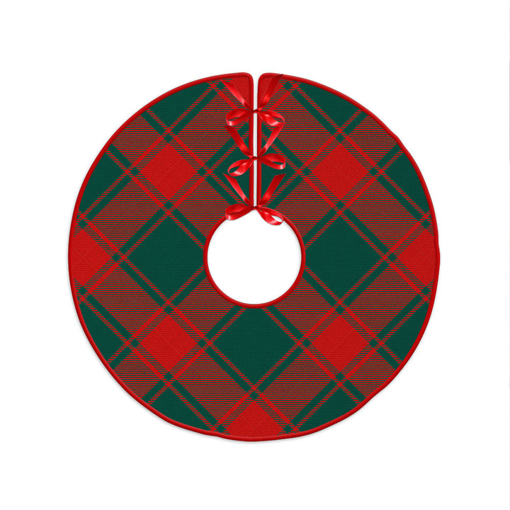 Middleton Weathered Clan Badge Tartan Christmas Tree Skirt