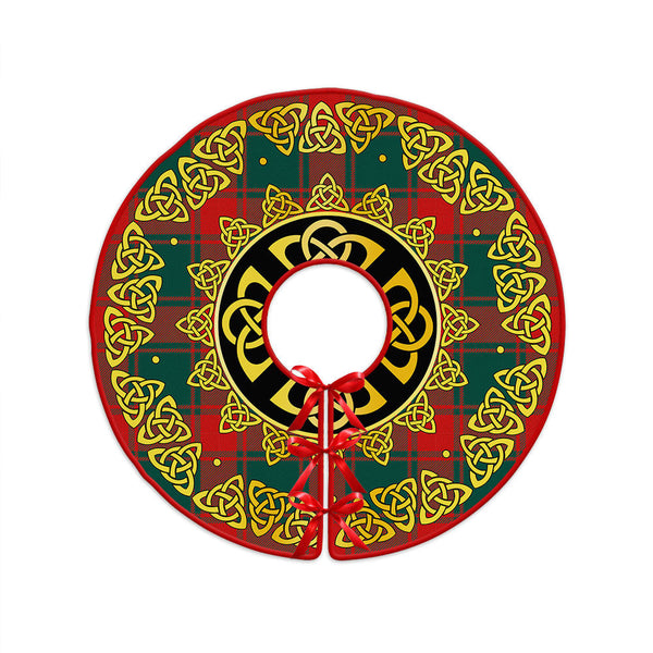 Middleton Weathered Clan Badge Tartan Christmas Tree Skirt Golden Celtic Heritage