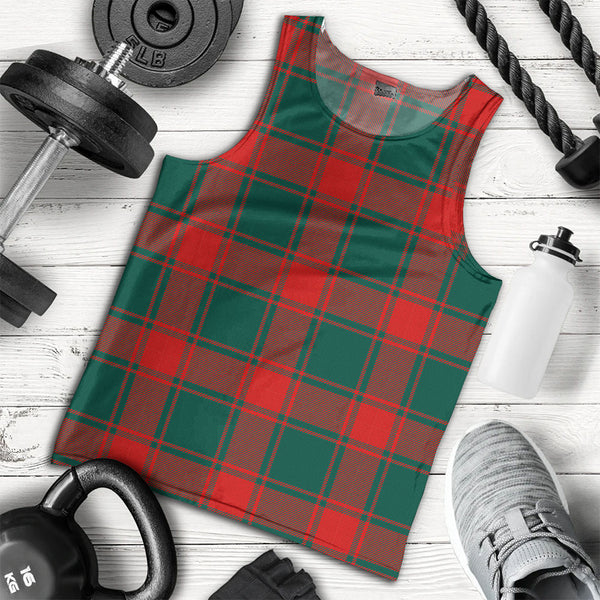 Middleton Weathered Clan Badge Tartan Men Tank Top