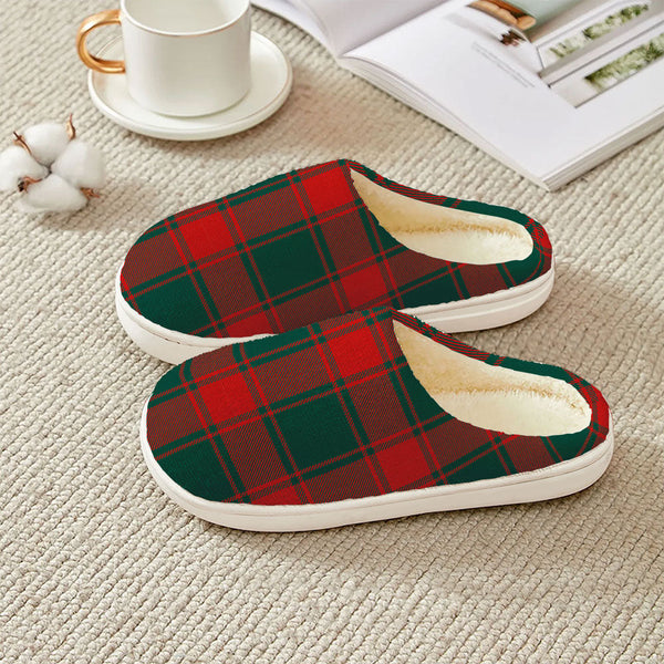 Middleton Weathered Clan Badge Tartan Plush Slipper