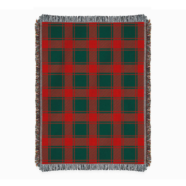 Middleton Weathered Clan Badge Tartan Woven Blanket