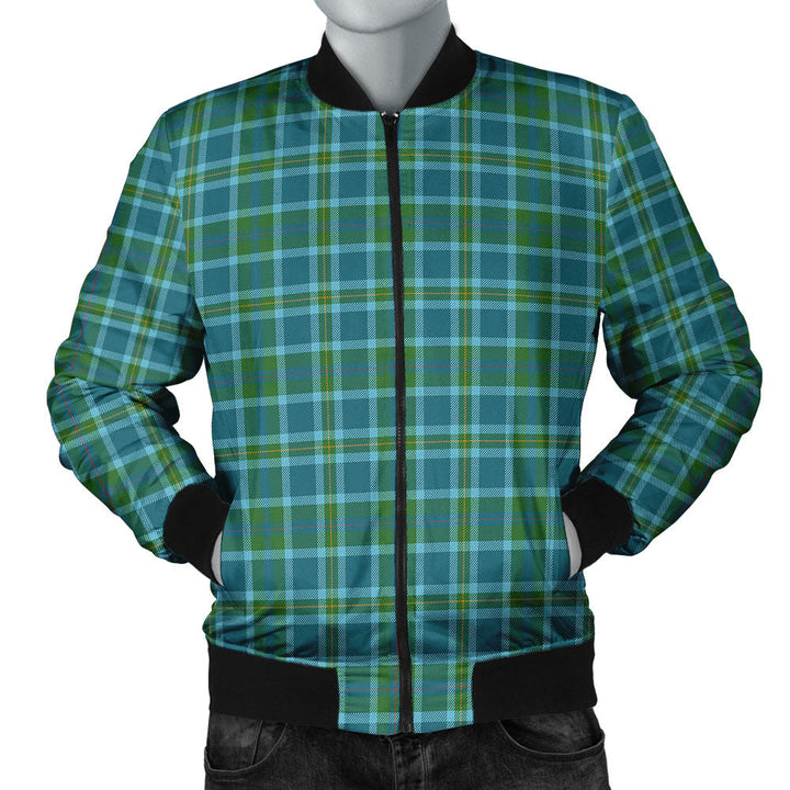 Miller Ancient Clan Badge Tartan Bomber Jacket