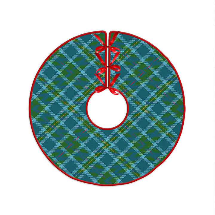Miller Ancient Clan Badge Tartan Christmas Tree Skirt