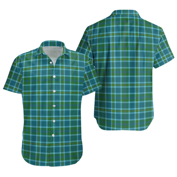Miller Ancient Clan Badge Tartan Short Sleeve Shirt