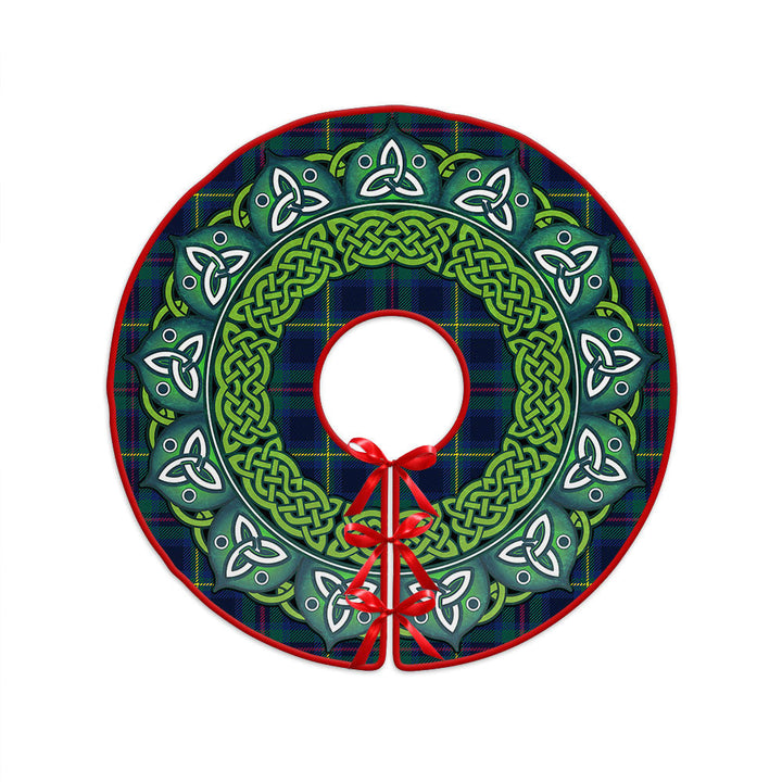 Miller Modern Clan Badge Tartan Christmas Tree Skirt Heritage Holiday Decor