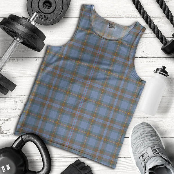 Miller Weathered Clan Badge Tartan Men Tank Top