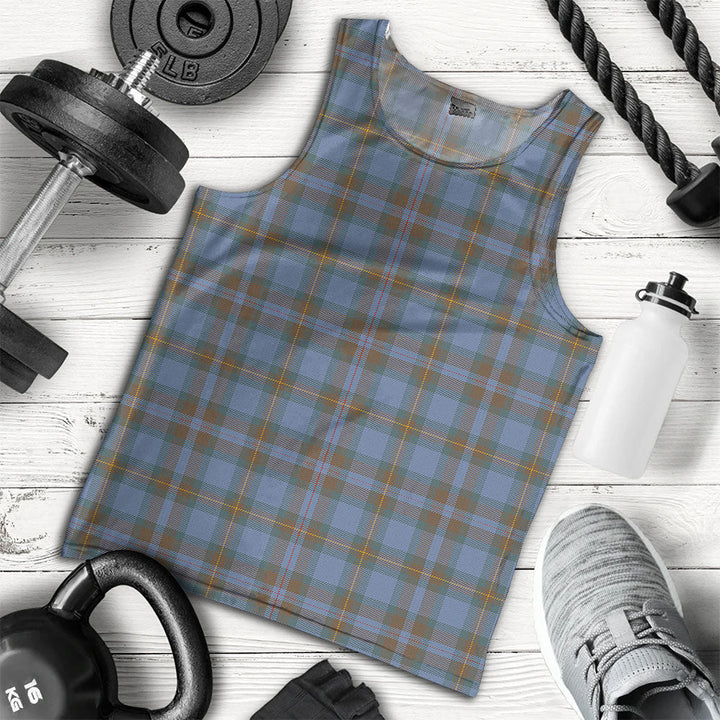 Miller Weathered Clan Badge Tartan Men Tank Top