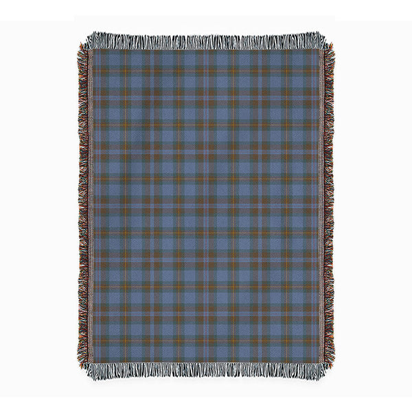 Miller Weathered Clan Badge Tartan Woven Blanket