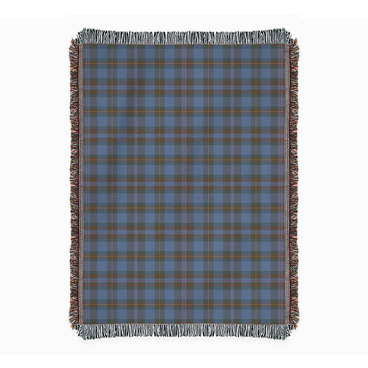 Miller Weathered Clan Badge Tartan Woven Blanket