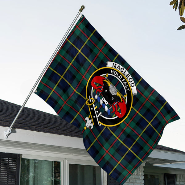 MacLeod of Harris (MacLeod Hunting) Modern Clan Badge Tartan House Flag