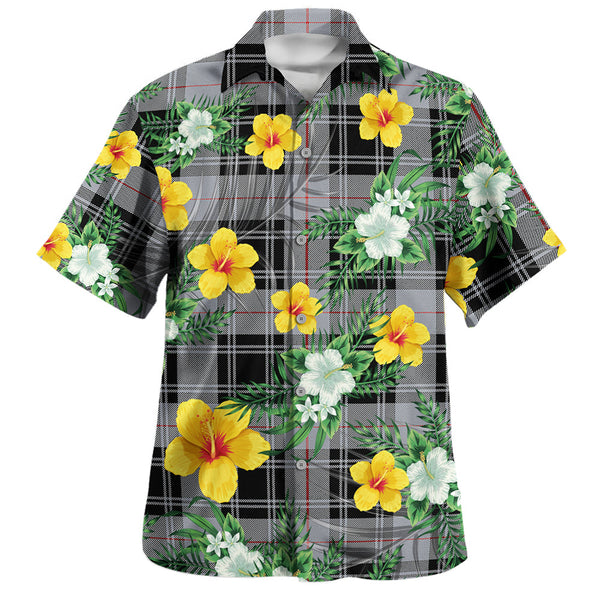 Moffat Modern Clan Badge Tartan Hawaiian Shirt Summer Vibes Style