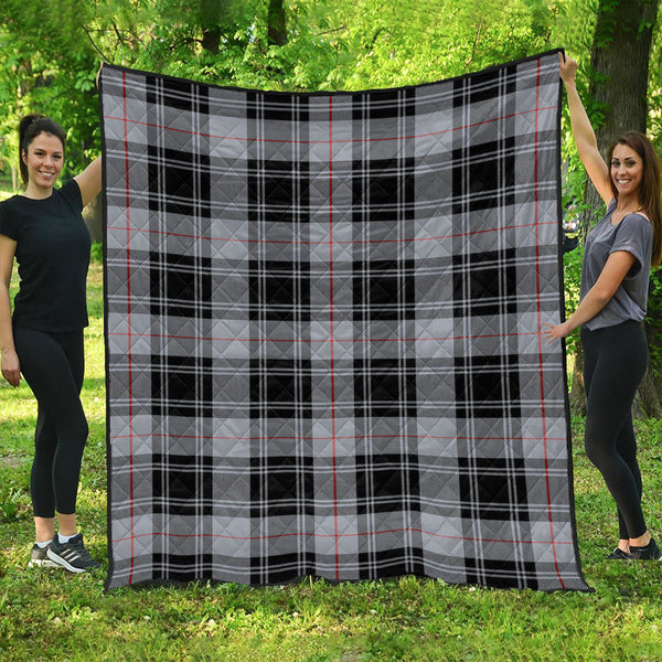 Moffat Modern Clan Badge Tartan Premium Quilt