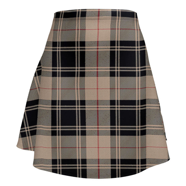 Moffat Weathered Clan Badge Tartan Flared Skirt