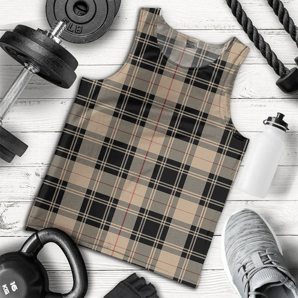 Moffat Weathered Clan Badge Tartan Men Tank Top